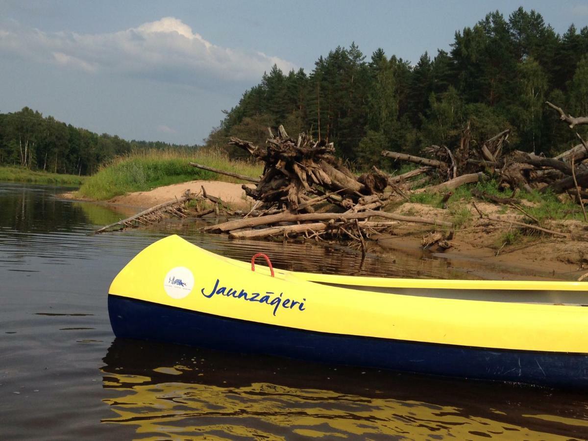 Camping Jaunzageri Inciems ภายนอก รูปภาพ